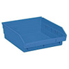 Quantum Storage Systems Blue Shelf Bin, 11-5-8"L x 11-1-8"W x 4"H QSB109BL
