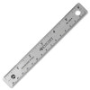 Westcott Ruler,6 Inch,Stainless Steel 10414 Pack of 12