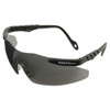 Magnum 3G, Safety Glasses, Anti-Scratch, Gray Lens, Black Frame, Frameless  19823