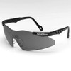 Magnum 3G, Safety Glasses, Anti-Scratch, Gray Lens, Black Frame, Frameless  19823