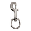 Lucky Line Slide Bolt Snap, Zinc, 7/8 in Eye Dia 4FCJ8 Pack of 5