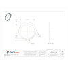 External Retaining Ring, Steel, Plain Finish, 25 PK  U36000.137.0001