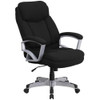 Hercules Office Chair, Black Back, 28-1-2 in W 35" L 49-1-2" H, Padded  GO-1850-1-FAB-GG