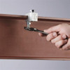 Nvent Caddy Threaded Rod Hanger, Malleable Iron Electro Galvanized CRLB37EG
