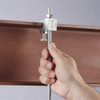 Nvent Caddy Threaded Rod Hanger, Malleable Iron Electro Galvanized CRLB37EG
