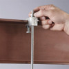 Nvent Caddy Threaded Rod Hanger, Malleable Iron Electro Galvanized CRLB37EG