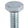Grade 5, 1-4"-20 Hex Head Cap Screw, Zinc Plated Steel, 1 in L, 100 PK  U01200.025.0100