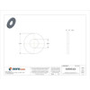 Flat Washer, For Screw Size 5-16" ,Steel Hot Dipped Galvanized Finish, 100 PK  U38157.031.0001