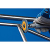 Unitized Wheel,6AF,3"x1-4"x1-4", 3 in Dia, 1-4 in W, 1-4 in Arbor Hole Pack of 5  48295