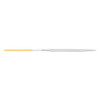 7" CORINOX Needle File for Stainless - Half-Round Shape, Cut 0 Pack of 12