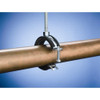 Nvent Caddy EZ-Riser Cushioned Pipe Clamp,Pipe Size 1-2 In 454004