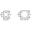 Weatherproof Cover, Single Gang Box Type, 1 Gang, Blank Cover Type Pack of 2  5173-0