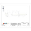 Blind Rivet, Dome Head, 1-4 in Dia., 1 in L, Aluminum Body, 100 PK  U33190.025.0812