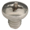 #8-32 x 3-16 in Phillips Pan Machine Screw, Plain 18-8 Stainless Steel, 100 PK  U51122.016.0018