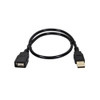 Monoprice USB 2.0 Extension Cable,1-1-2 ft.L,Black 5431