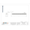 5-16"-18 x 4 in Phillips Flat Machine Screw, Plain 18-8 Stainless Steel, 10 PK  U51300.031.0400