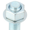 Wedge Anchor, 1" Dia., 6" L, Carbon Steel Zinc Plated  U70411.100.0600