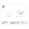 5-16"-18 x 1-2 in Slotted Truss Machine Screw, Plain 18-8 Stainless Steel, 25 PK  U51215.031.0050