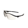 ST1, Safety Glasses, Anti-Scratch, Clear Lens, Black Frame, Half Frame