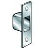 Manufacturer Varies 1-1-4"W x 4-7-8"L, Box Stike Deadbolt Plate, Chrome 3EJD3