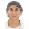 Condor Hairnet, Polyester, 18 in Dia., White, S, 100 PK 1TTU6