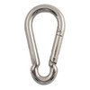 Lucky Line Interlocking Snap,Steel,9/16 in Eye Dia 4FCE3 Pack of 5
