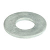 Flat Washer, For Screw Size 3/8" ,Steel Hot Dipped Galvanized Finish, 100 PK