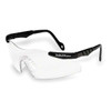 Magnum 3G, Safety Glasses, Anti-Scratch, Clear Lens, Black Frame, Frameless