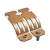 Nvent Caddy Strut Pipe Clamp,Steel,2 1/8"RodSize COPC0200CP