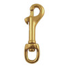 Lucky Line Slide Bolt Spring Snap,L 3 In 4FCH1 Pack of 5