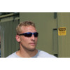 Equalizer, Safety Glasses, Anti-Scratch, Clear Lens, Gray Frame, Half-Frame  21294
