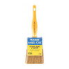 2-1/2" Wall Soft, Brown China Bristle, Paint Brush, Plastic Handle Pack of 2
