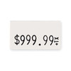 Garvey PricingLabelKit,White,1/2inH,7/8inW,PK3 90944