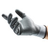 Cut-Resistant Coated Gloves, Cut Level A2 ,Dipped ,Polyurethane ,Sandy ,L 1 PR  11-727