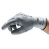 Cut-Resistant Coated Gloves, Cut Level A2 ,Dipped ,Polyurethane ,Sandy ,L 1 PR  11-727