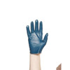 Coated Gloves, Nitrile, Smooth, Full, 3 Abrasion Level, Blue, 9 1 PR  32-125