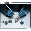 Coated Gloves, Nitrile, Smooth, Full, 3 Abrasion Level, Blue, 7 1 PR  32-125