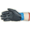 Coated Gloves, Foam Nitrile, Sandy, Palm, 6 Abrasion Level, Blue, 2XL (10) 1 PR  377XXL-10