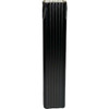 Spectra Metals 2 In. x 3 In. x 15 In. K-Style Black Aluminum Downspout Extension