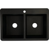 Stylebuilt 33 In. x 22 In. x 10 In. Granite-Composite Kitchen Sink LB3322H 429676