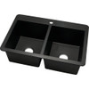 Stylebuilt 33 In. x 22 In. x 10 In. Granite-Composite Kitchen Sink LB3322H 429676