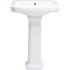 Common Goods Grove White Pedestal Sink FH-10 470949