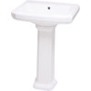 Common Goods Grove White Pedestal Sink FH-10 470949