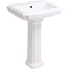 Common Goods Grove White Pedestal Sink FH-10 470949