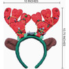 Magic Seasons Light Up Holiday Headbands 702374 Pack of 12 942712
