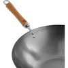 Kitchen Supply 14" Carbon Flat Wok Set J21-9972 629540