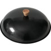 Kitchen Supply 14" Carbon Flat Wok Set J21-9972 629540