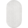 Zenna Home 27-1/2 In. x 15-1/2 In. White Non-Slip Bath Mat TMTW1WWE