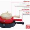 Joyce Chen 3-Piece Dumpling Maker, Press, and Sealer Kit J31-3345 635084