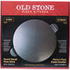 Old Stone 15 In. Grey Glazed Round Pizza Stone With Handles GPS15H-G 606169